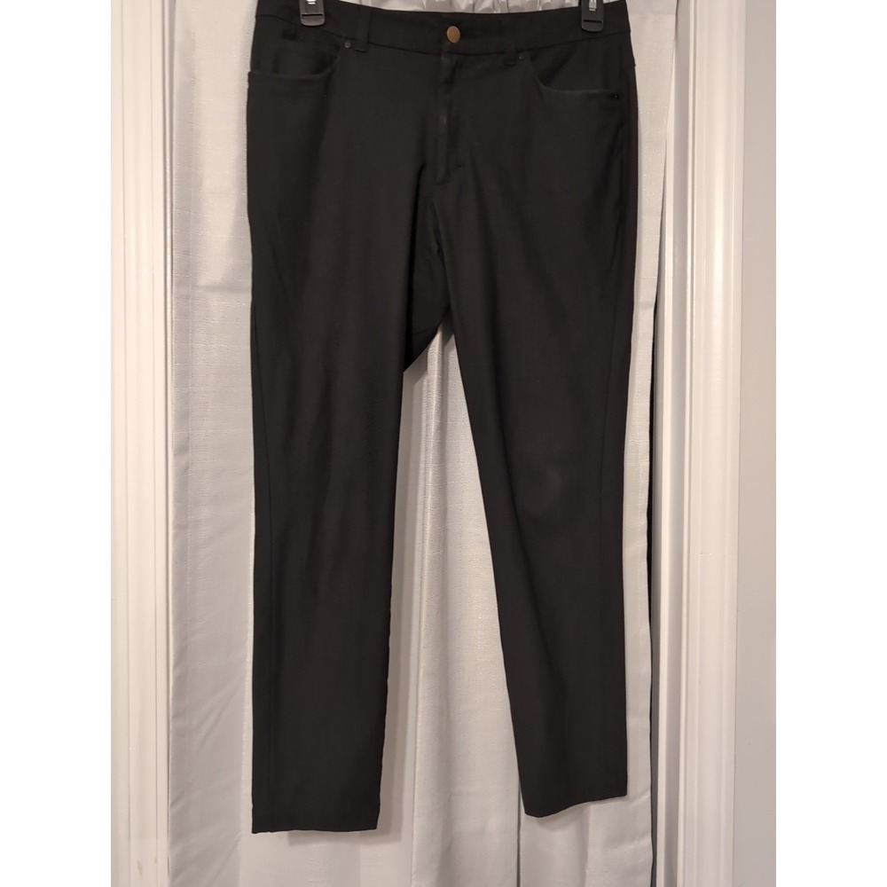 VRST Limitless Black Stretch 5 Pocket Athletic Fit Performance Pants Men's 33x30